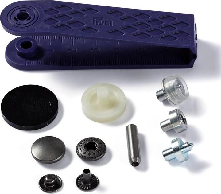 Produktbild Prym Druckknopf Anorak, alteisen 15 mm, Karte 10 Stk.