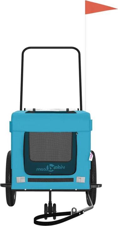 Produktbild vidaXL Fahrradanhänger Hund