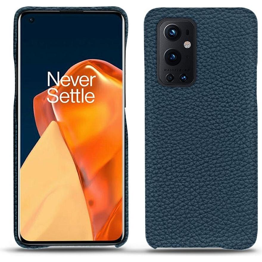 Thumbnail - Noreve Lederschutzhülle (OnePlus 9 Pro), Smartphone Hülle, Blau