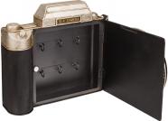 Actual product image Ootb metal key box, camera with clock