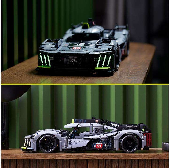 Produktbild LEGO Peugeot 9X8 24H Le Mans Hybrid Hypercar (42156, LEGO Technic)