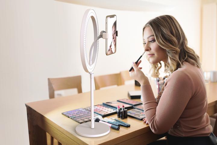 Actual product image DigiPower 10" LED ring light kit (Ring light)