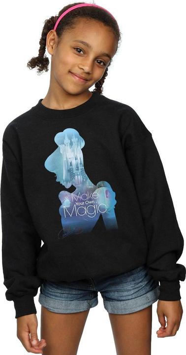 Produktbild Disney Princess Cinderella Filled Silhouette Sweatshirt Mädchen (152, 158)