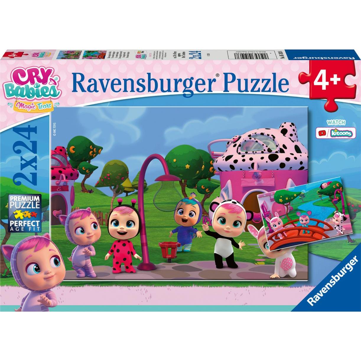Ravensburger 2x24 Stunden - Cry Babies Magic Tears (24 Teile)