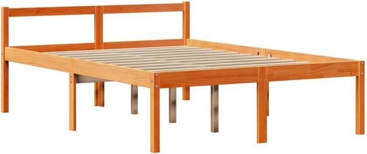 Image du produit vidaXL Bett mit Regal (140 x 200 cm)