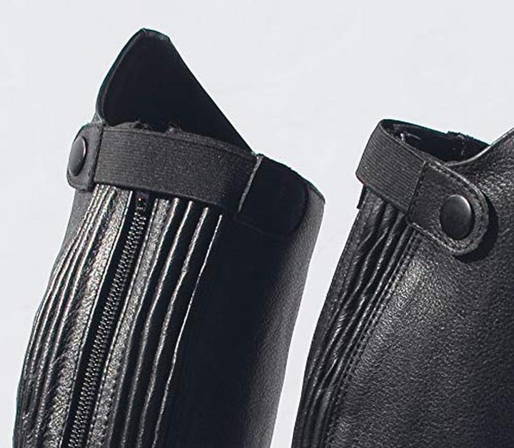 Produktbild Rhinegold Elite Luxus Lederreitstiefel mit Komfort-Zipp und elastischem Kalfspanel (42)