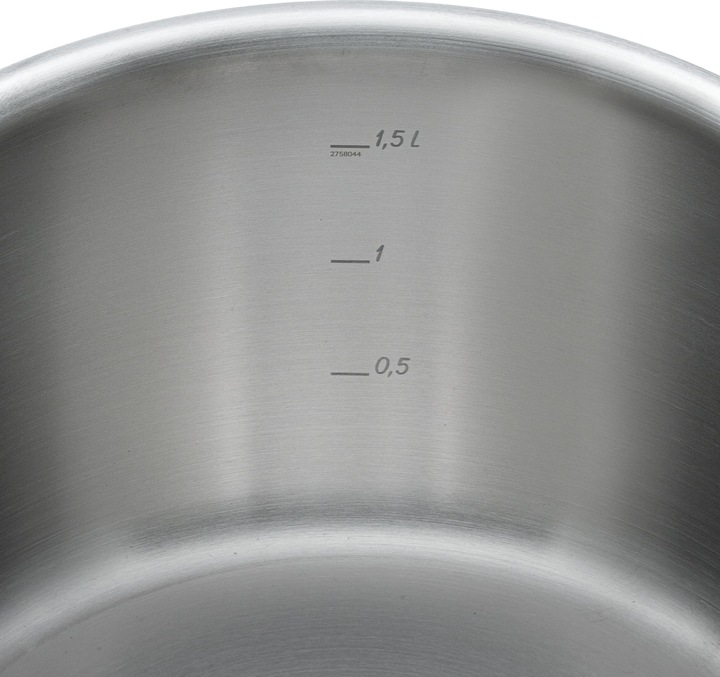 Produktbild WMF Bratentopf PREMIUM ONE silberfarben (16 cm, Bräter + Schmortopf, Edelstahl)
