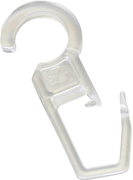 Actual product image Gardinia Pleat hooks for Bifo, Country, Lugano transparent 10 pcs.