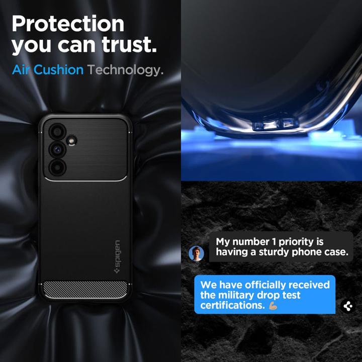 Actual product image Spigen Rugged Armor (Samsung Galaxy A54 5G)