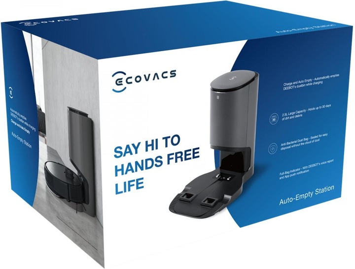 Actual product image Ecovacs Automatic suction station for DEEBOT N8/T8/T9 series CH1918