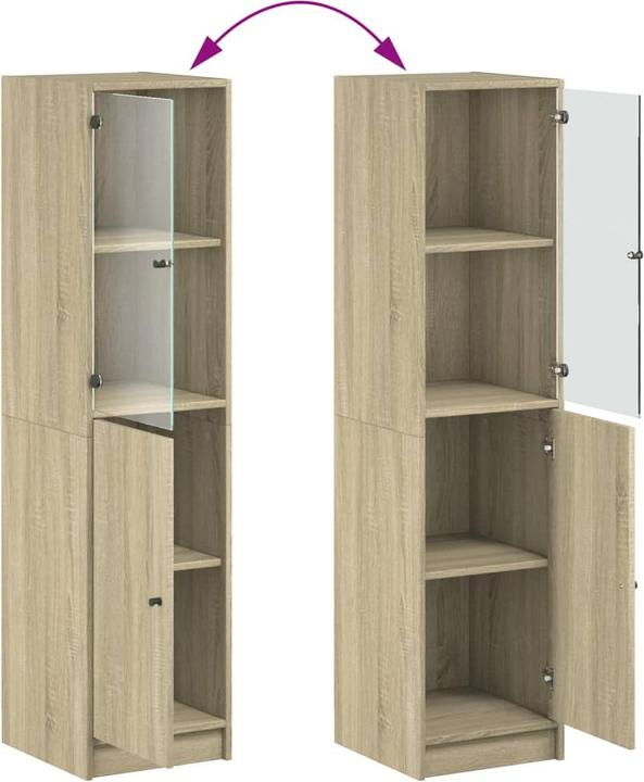 Image du produit vidaXL Highboard (37 x 35 x 142 cm)