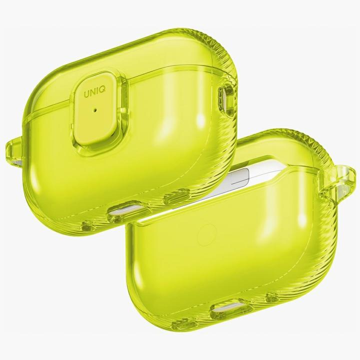 Image du produit Uniq Case Glase Pro for AirPods Pro 3 Lock Case yellow (Manchon pour casque d'écoute)