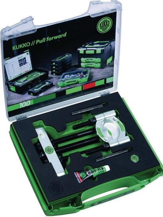 Actual product image Kukko Cut-off device set series 15 4pcs. cut-off knives d.30-200mm metal box mechanical spindle w...