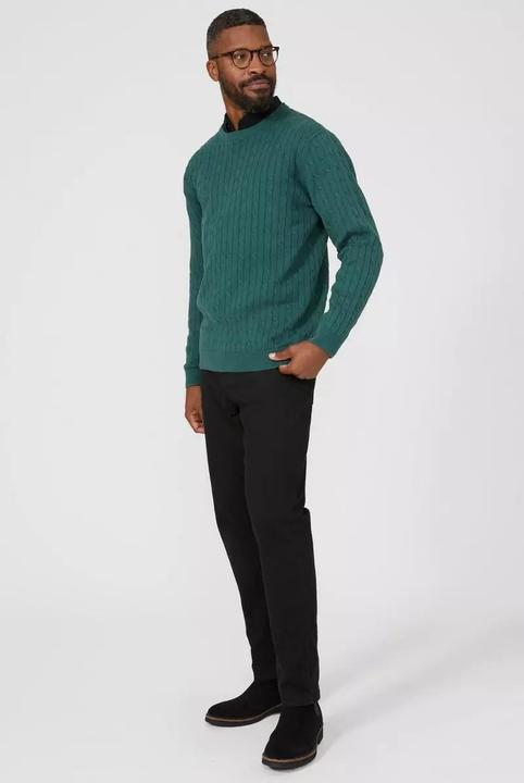 Produktbild Universal Textiles Cable Sweatshirt Rundhalsausschnitt (S)