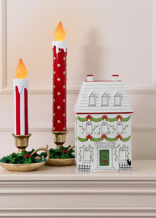 Actual product image Hermia Noel Crimson Decorative Object