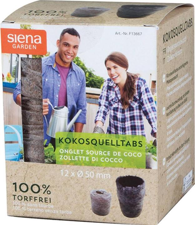 Productafbeelding Siena Garden Kokosnoot lentepotten