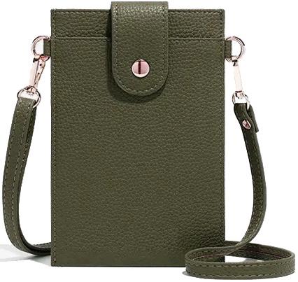 Produktbild PhoneLook Elegantes umhänge Etui universel für Smartphone bis 6.7 Zoll aus mit Brieftasche (Apple iPhone 4)