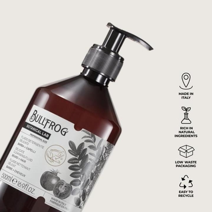 Actual product image Bullfrog Delicate Cleansing Fluid (500 ml, Liquid shampoo)