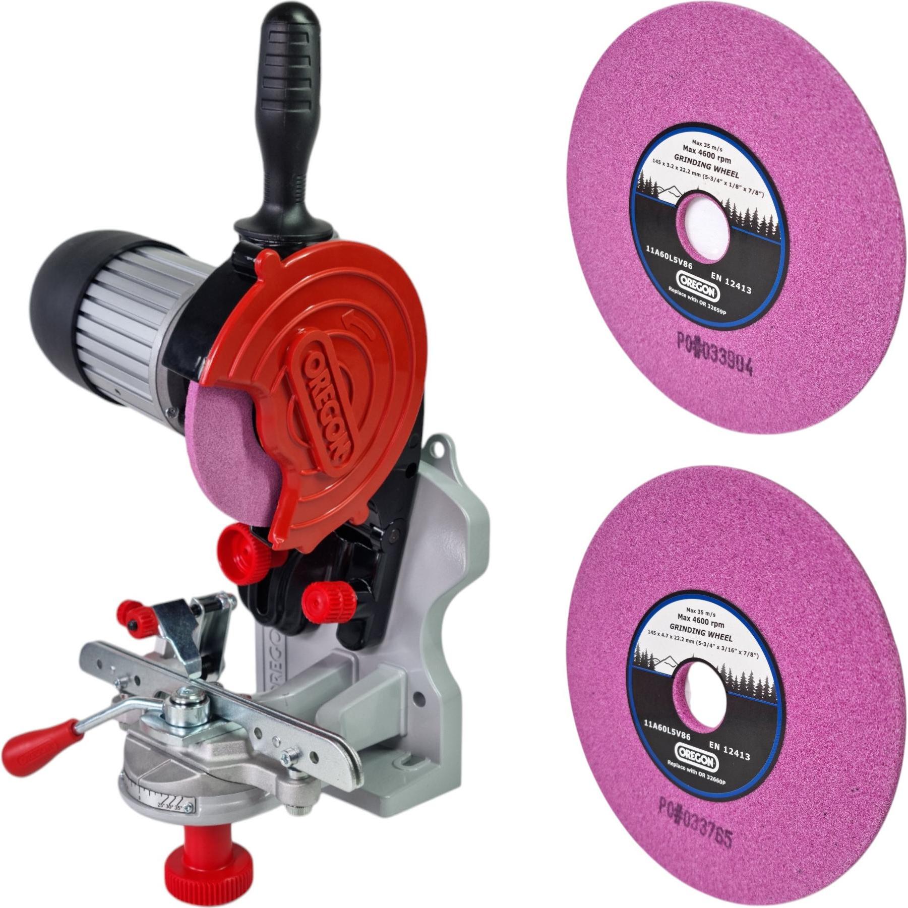 Oregon Sägeketten Schleifmaschine (Kettenschleifer, 220 W) (B07Y2HC7Z7)