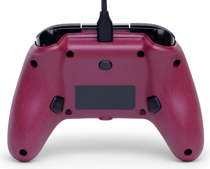 Actual product image PowerA - Advantage Plus Wired Controller - Ruby - Red/Black