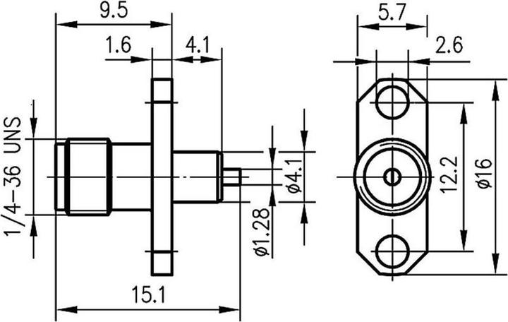Actual product image Telegärtner SMA connector