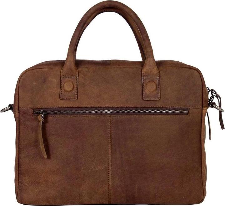 Productafbeelding DSTRCT Wall Street Business Laptoptas - 15,4 Zoll - Doppelbraun (15.40")