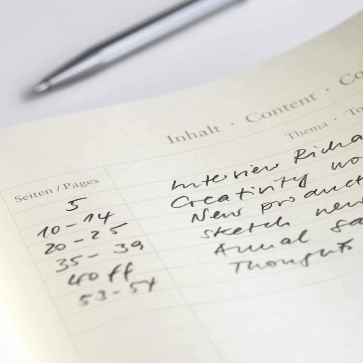 Produktbild Leuchtturm1917 Skizzenbuch medium Ink (A5, Blanko, Harter Einband)