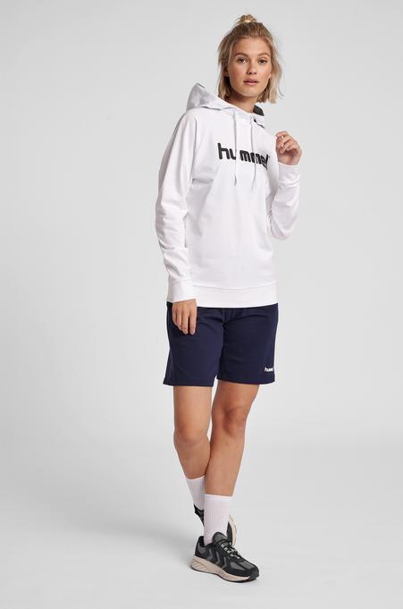 Immagine prodotto hummel Go Cotone Logo Felpa Con Cappuccio Donna (XS)