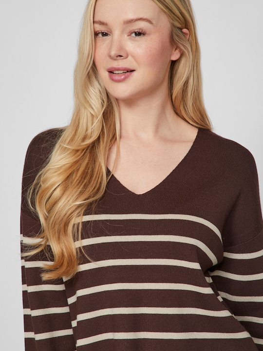 Image du produit Vila Pull en tricot col V (M)