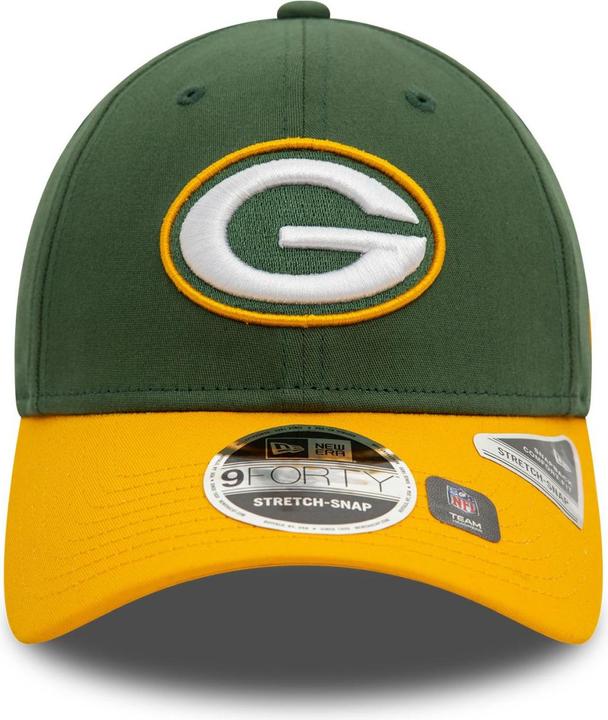 Actual product image New Era 9Forty Stretch-Snap Cap - Green Bay Packers (One size)