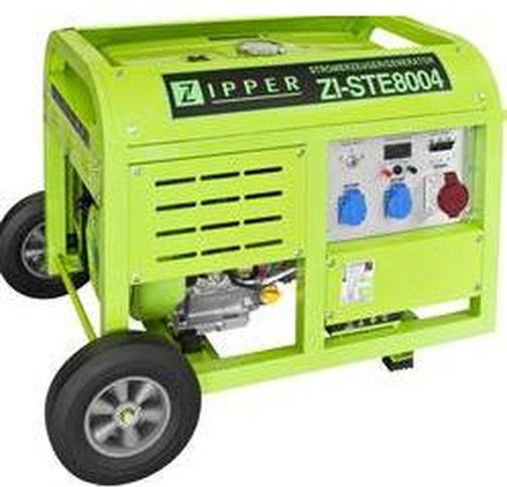 Zipper Stromerzeuger ZI-STE8004 2x 230V / 1x 400V (7000 W, 30 l)