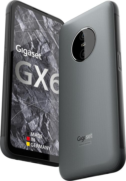 Produktbild Gigaset GX6 PRO (128 GB, Titanium Gray, 6.60", Dual SIM, 50 Mpx, 5G)