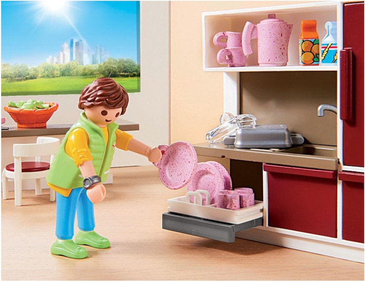 Produktbild Playmobil Grosse Familienküche (9269, Playmobil City Life)