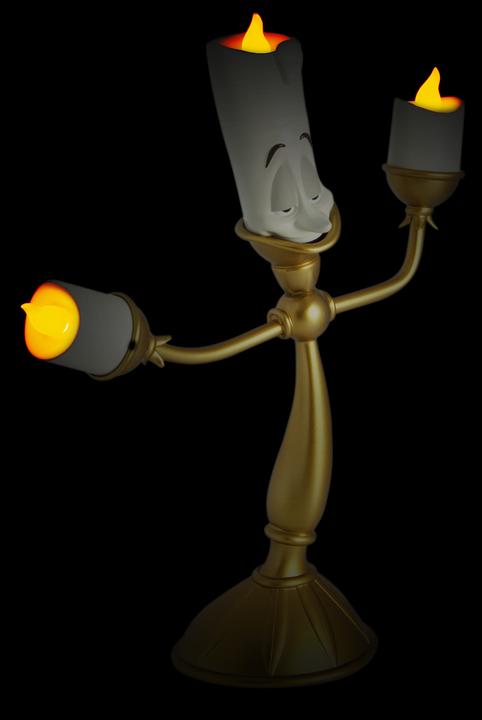 Produktbild ABYstyle Lampada La Bella e la Bestia : Lumiere (ax2)