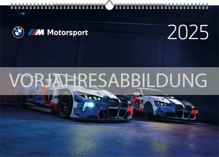 Produktbild BMW M Motorsport Wandkalender 2026 (49.5 x 34 cm)
