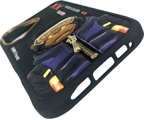 Produktbild Metelli Nimmy case iPhone 16 6.1" black Cool&Cute 2.0 Monkey (Apple iPhone 16)