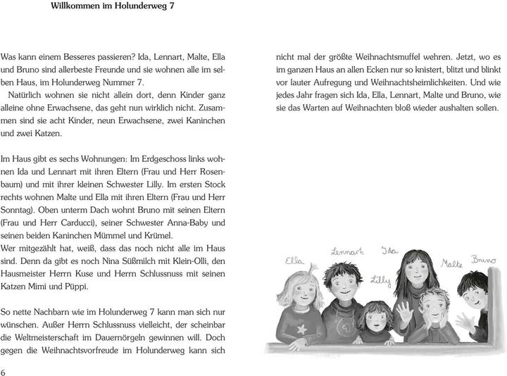 Actual product image Advent in the Holunderweg - 24 new stories until Christmas