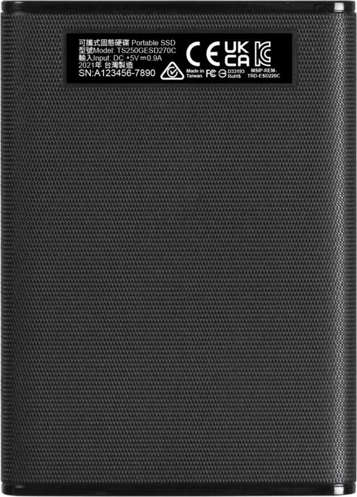 Image du produit Transcend ESD270C (250 Go)