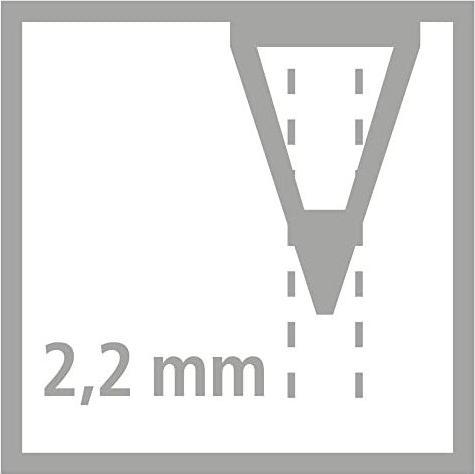 Produktbild STABILO EASYgraph S Metallic Bleistift Rechtshänder HB (2.20 mm, HB, 12 x)