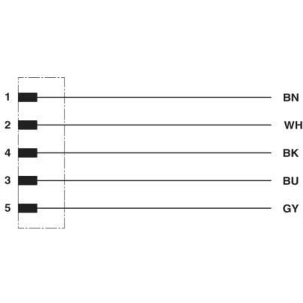 Thumbnail - Phoenix Contact Sensor-/Aktor-Einbausteckverbi, Elektronikkabel + Stecker, Silber