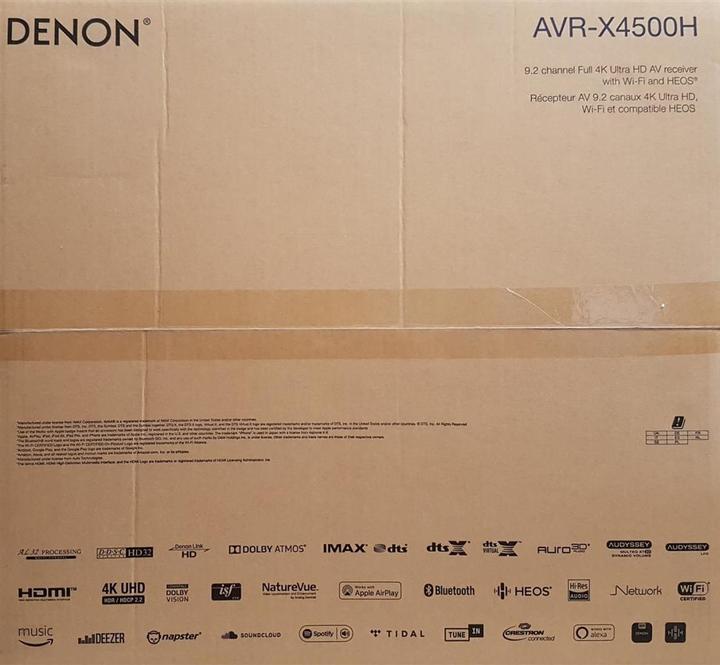 Immagine prodotto Denon AVR-X4500H (9.2 canali, FM)