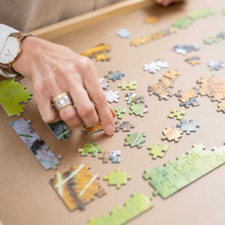 Actual product image MediaShop Puzzle Tisch bis zu 1500 Teile (1500 pieces)