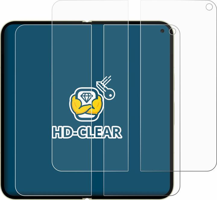 Actual product image BROTECT Screen Protector Clear (2 pcs., Google Pixel 10 Pro Fold)