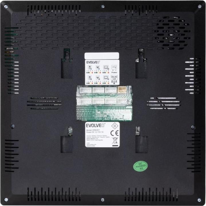 Produktbild Evolveo DoorPhone AHD7, Sada domácího WiFi videotelefonu s ovládáním brány nebo dveří černý monitor (Kabellos)