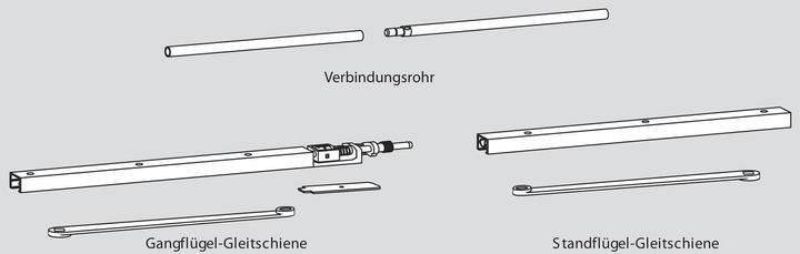 Produktbild Dormakaba Gleitschiene G 96 GSR K8/K12