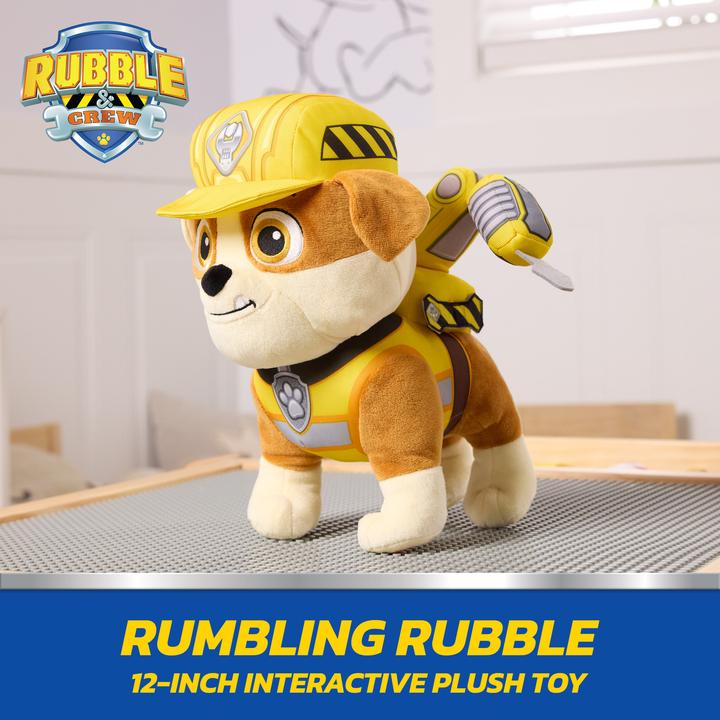 Actual product image Rubble & Crew GRB LRB 12in RblAndCrew Rubble Plush GML (30.50 cm)