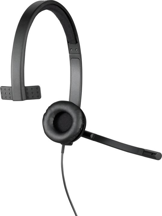Actual product image Logitech USB Headset Mono H570e (Cable, USB-A, Microsoft teams)