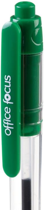 Produktbild Office focus Kugelschreiber Focus 1 mm Mine, Grün, 12 (Grün, 12x)