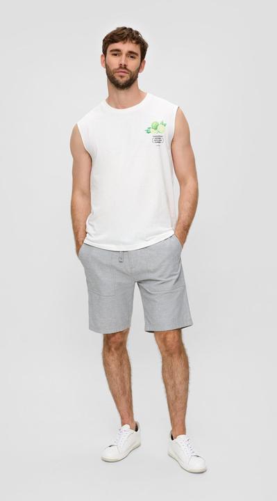 Produktbild S.Oliver Bermuda Chino-Shorts aus Leinenmix mit elastischem Bund (31)