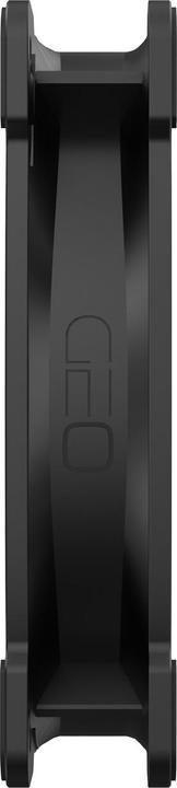 Image du produit Geometric Future Ventilateur Squama 2501B RGB, pack de 3 - 120 mm, noir (120 mm, 3x)